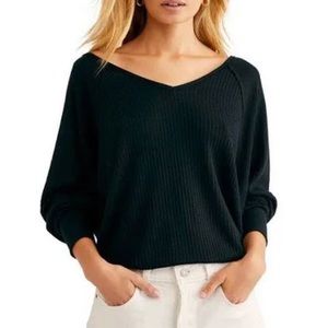 Free People Santa Clara Thermal Top